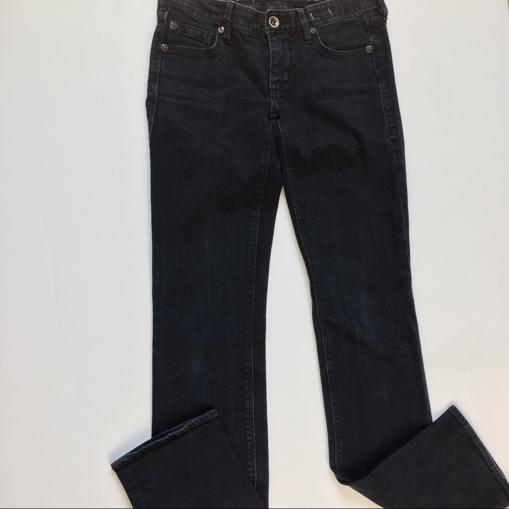 SALE❤️Madewell Skinny Jeans BLACK 24 - Picture 2 of 7